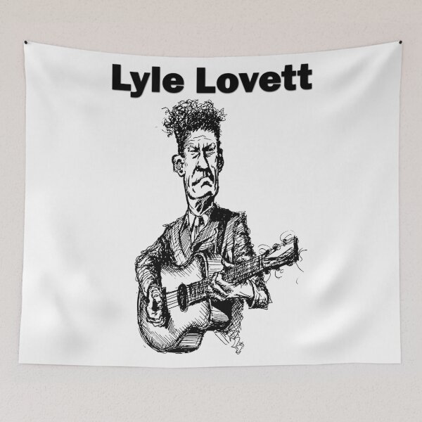 Item preview, aheupote art lyle lovett designed and sold by MarshallSanche.
