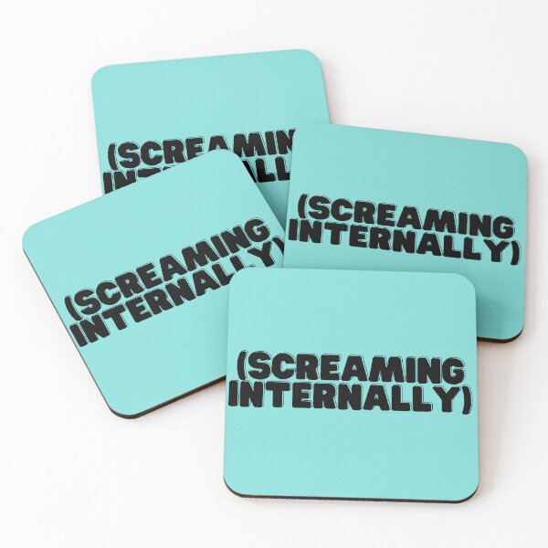 Item preview, Screaming Internally - Black designed and sold by addie-plays.