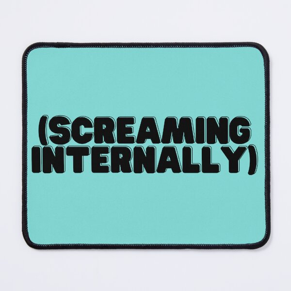 Item preview, Screaming Internally - Black designed and sold by addie-plays.