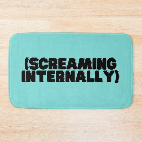 Item preview, Screaming Internally - Black designed and sold by addie-plays.