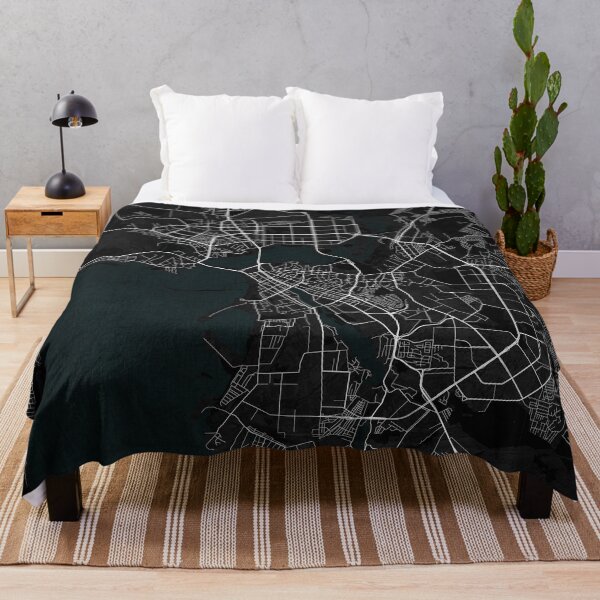 Item preview, Kazan City Map of Russia - Dark designed and sold by deMAP.