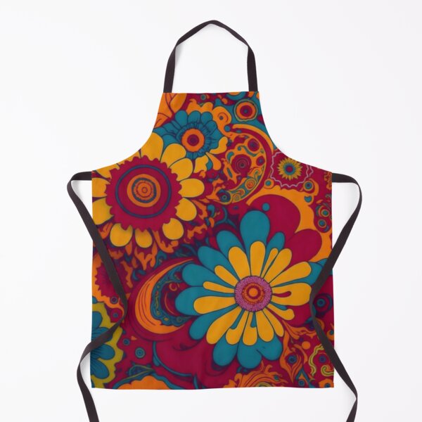 Item preview, Flower Power Colourful Flower Pattern designed and sold by druidwolfart.
