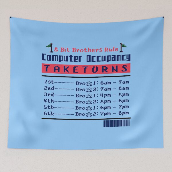 Item preview, Brotherhood (ver.2) : 8 Bit Brothers Rule designed and sold by HaileyLow.