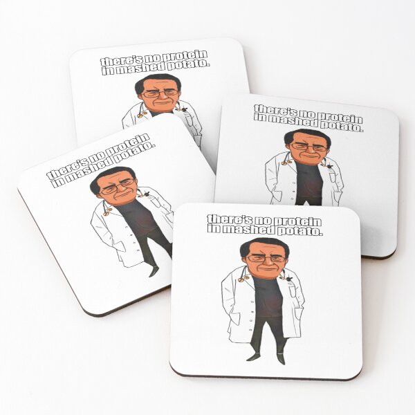 Item preview, Dr Now No Protein in Mashed Potato Funny Weight Loss Fitness Motivation designed and sold by busb-yenia.