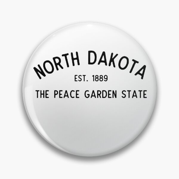 Item preview, Nork Dakota - The Peace Garden State  designed and sold by stateofmyheart.