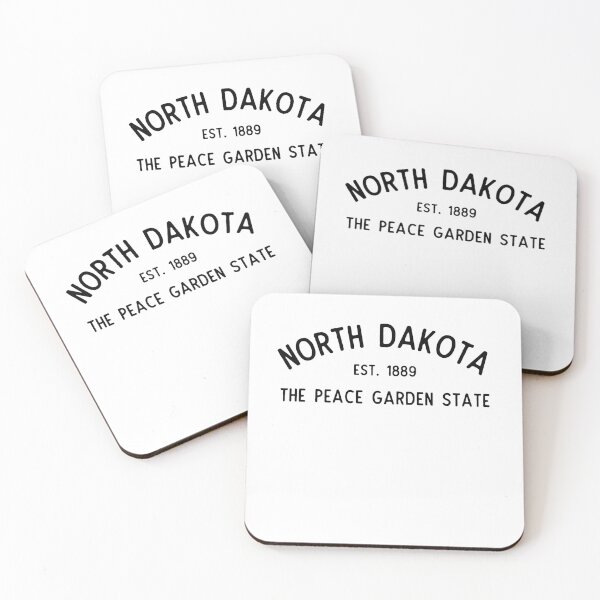 Item preview, Nork Dakota - The Peace Garden State  designed and sold by stateofmyheart.