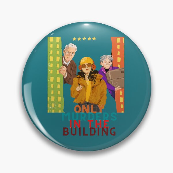Item preview, only murders in the building s, murder in the buildings (1) designed and sold by akiwera.