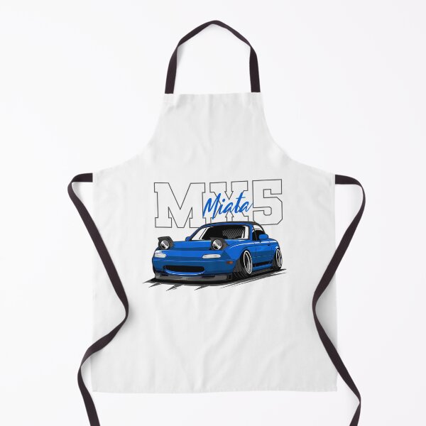 Item preview, blue miata jdm car designed and sold by MeganBearMode.