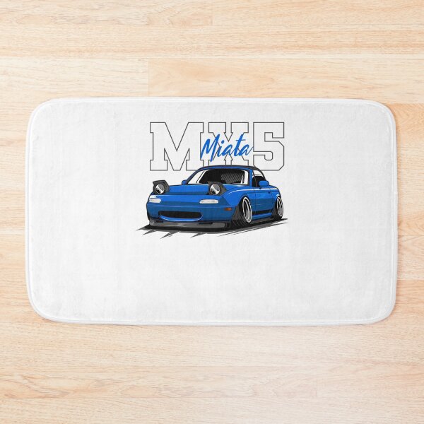 Item preview, blue miata jdm car designed and sold by MeganBearMode.