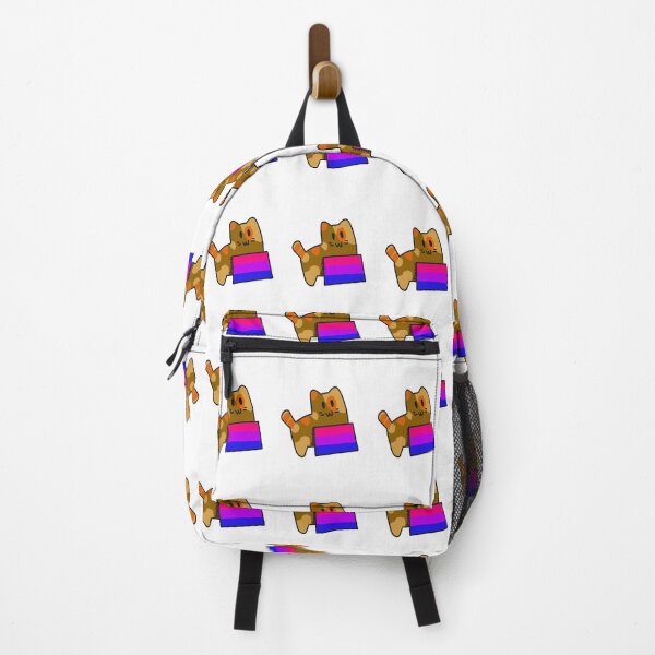 Item preview, Bisexual Pride Cat designed and sold by StitchedKitten.