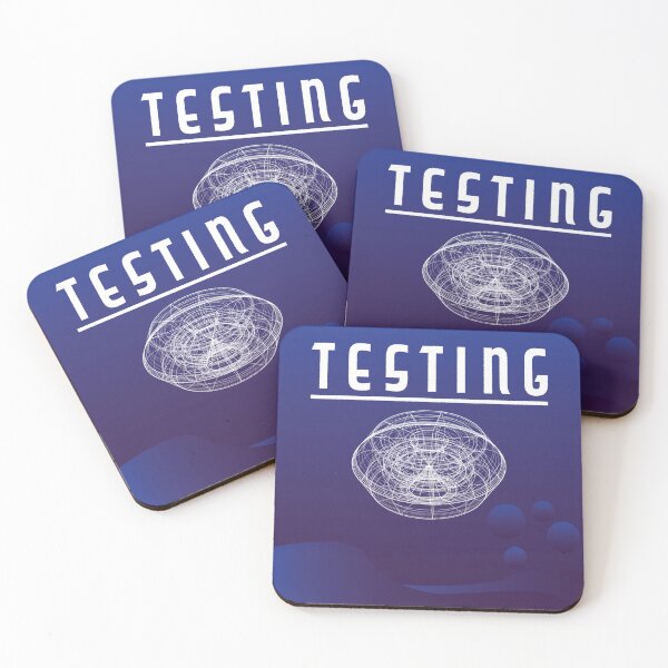 Item preview, Testing Album Cover / Sticker / Shirt Design designed and sold by Disgusting-Rat.