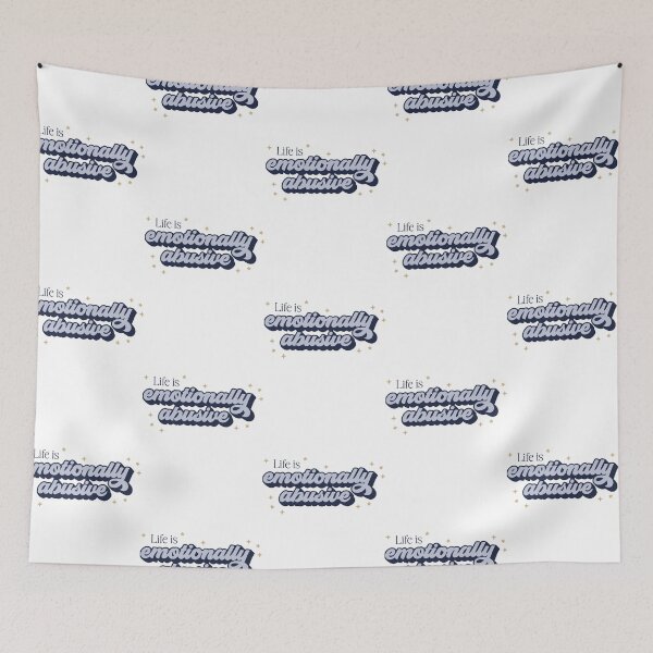 Item preview, Life is emotionally abusive designed and sold by Renshan.