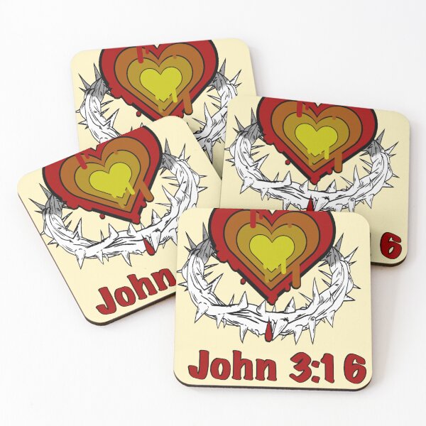 Item preview, John 3:16, Gods love designed and sold by Jessica McElroy.