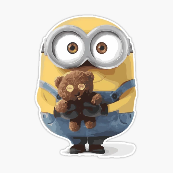 Sticker for Sale mit Bob der Minion v2 von MeganBearMode Redbubble