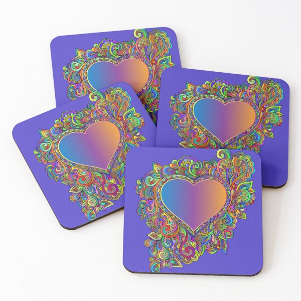 Item preview, Colorful Heart designed and sold by NellyandBryan.