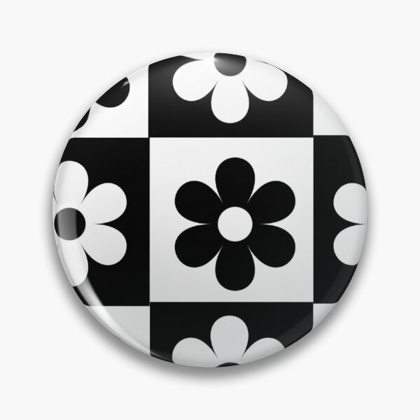 Item preview, Black and White flowers designed and sold by L-I-E-Store.