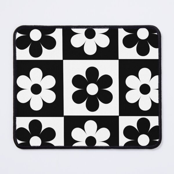 Item preview, Black and White flowers designed and sold by L-I-E-Store.