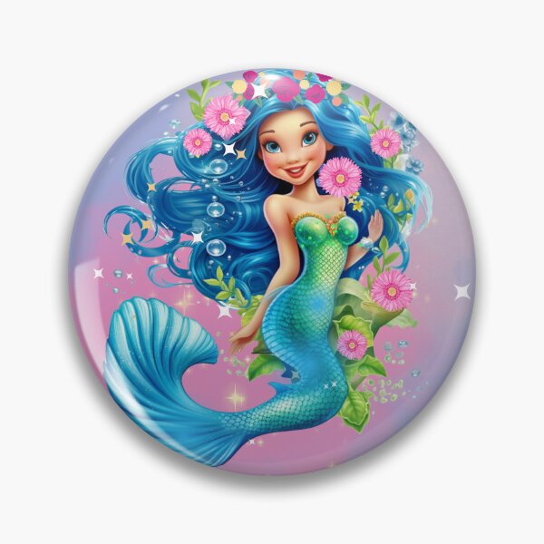 Item preview, Sirena azul. designed and sold by Mati Robledo.