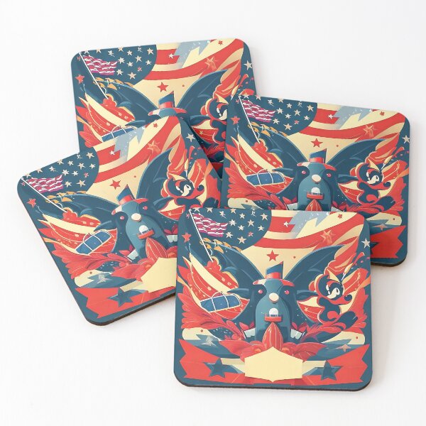 Item preview, Independence Day in U.S.A. with air machine space futuristic graphic. designed and sold by athurbubble.