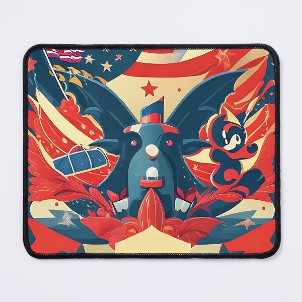 Item preview, Independence Day in U.S.A. with air machine space futuristic graphic. designed and sold by athurbubble.