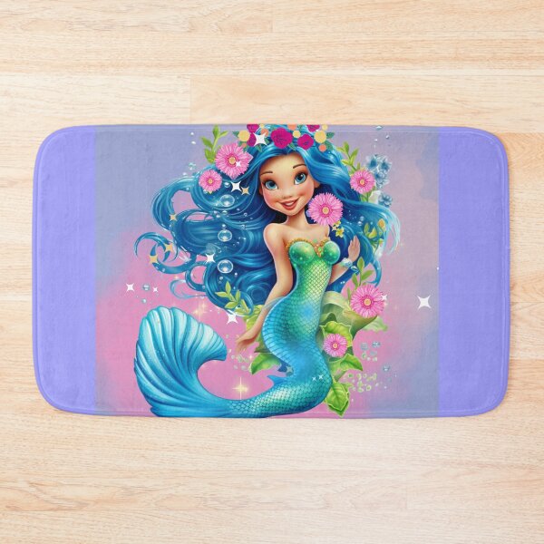 Item preview, Sirena azul. designed and sold by Mati Robledo.