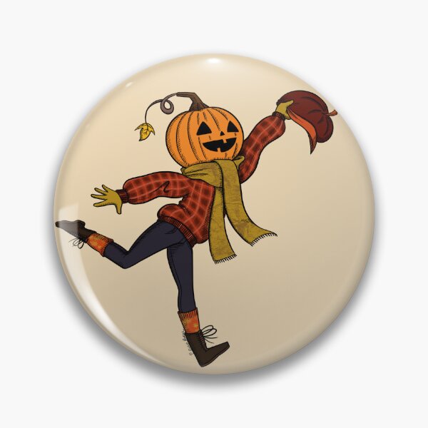 Item preview, Running Pumpkin Head designed and sold by AvianBean.