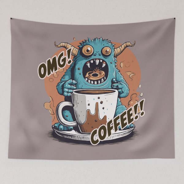 Item preview, OMG! COFFEE!! designed and sold by ILikeToasters.
