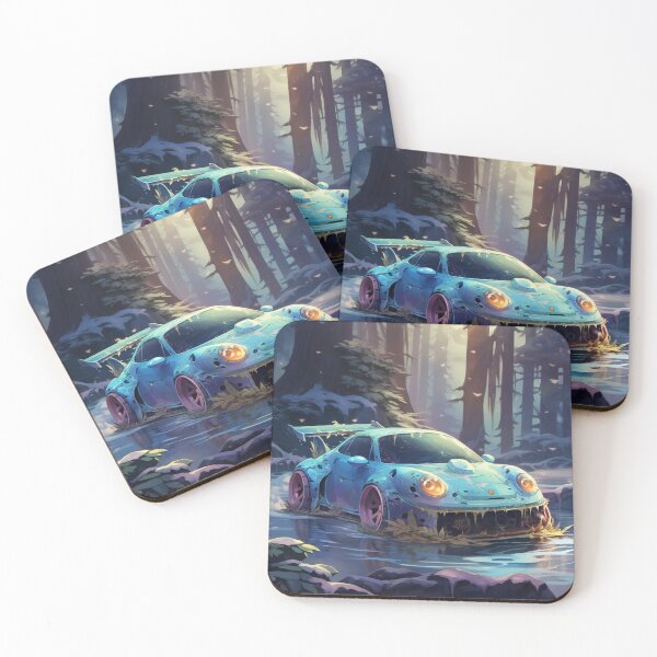 Item preview, Little car in the forest designed and sold by KristinHogano.