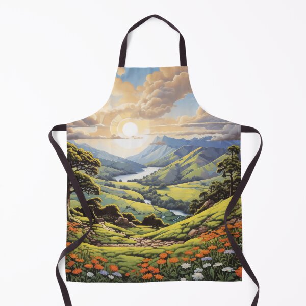 Item preview, The morning sun rise with many flowers digital art designed and sold by EternityLoves.