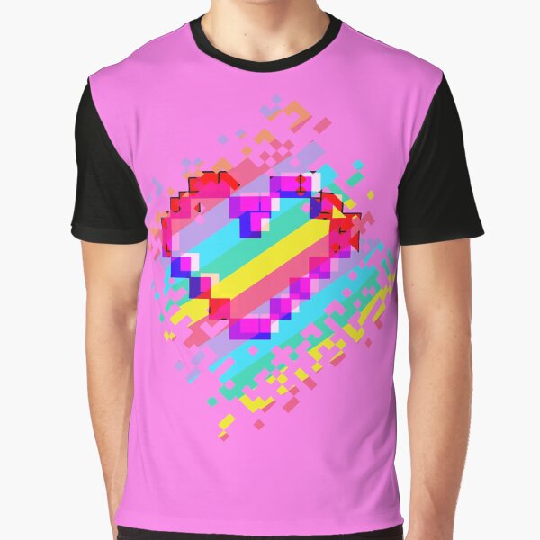 Vista previa del artículo con la obra «love and pixel», diseñado y vendido por fantasmahappy.