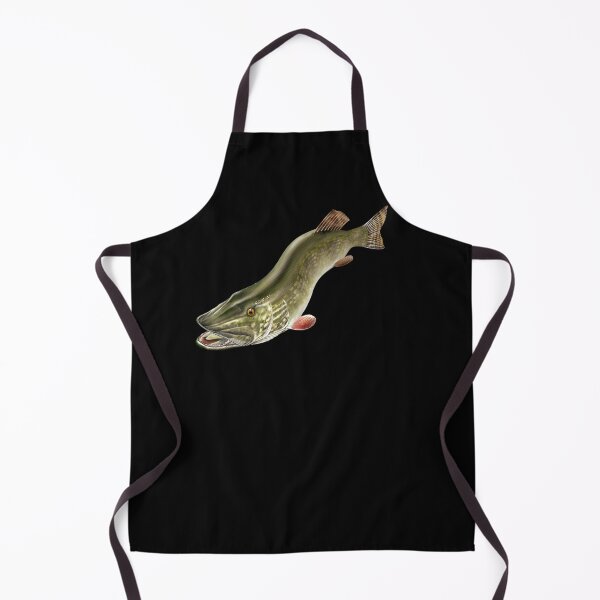 Item preview, Northern Pike Fishing Art Illustration designed and sold by MarkusShirts.