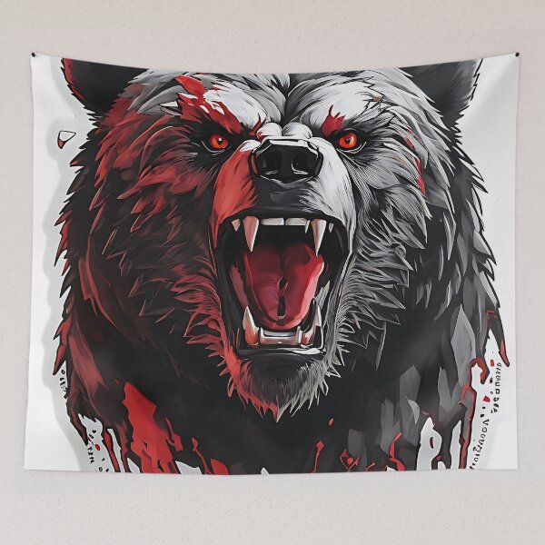 Item preview, Savage Black Bear designed and sold by BareKuma.