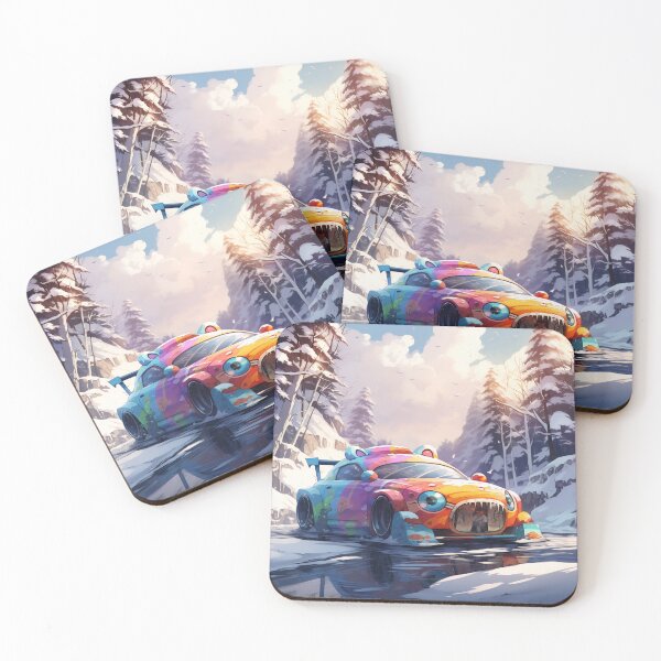 Item preview, Fullcolor cartoon car - Cute Little car designed and sold by KristinHogano.