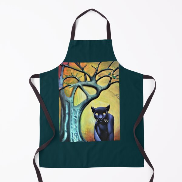 Item preview, black panther and tree   designed and sold by EriannaBeed.
