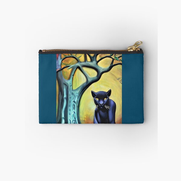 Item preview, black panther and tree   designed and sold by EriannaBeed.