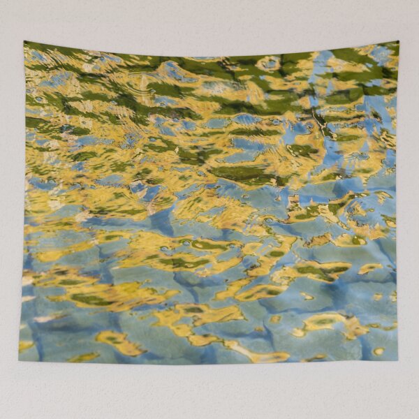 Item preview, Kinetic yet Relaxing - Silky Water Movement with Spa Vibe designed and sold by Georgia Mizuleva.
