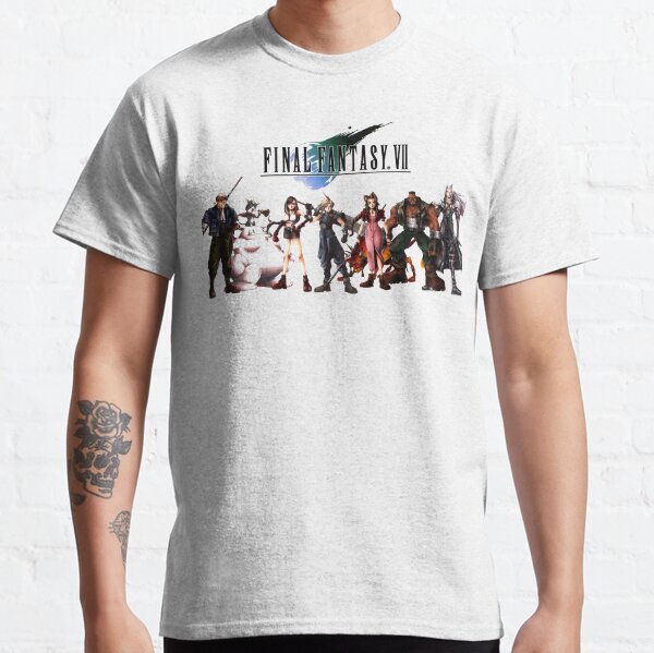 Item preview, Final Fantasy VII characters designed and sold by RetroGamezzz.