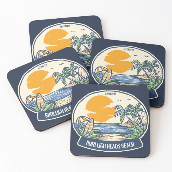 Item preview, Burleigh Heads Beach Australia designed and sold by soulfulprintss8.