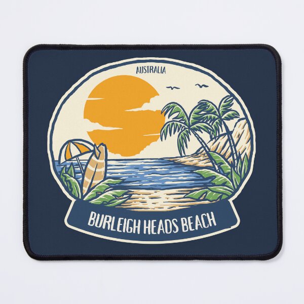 Item preview, Burleigh Heads Beach Australia designed and sold by soulfulprintss8.