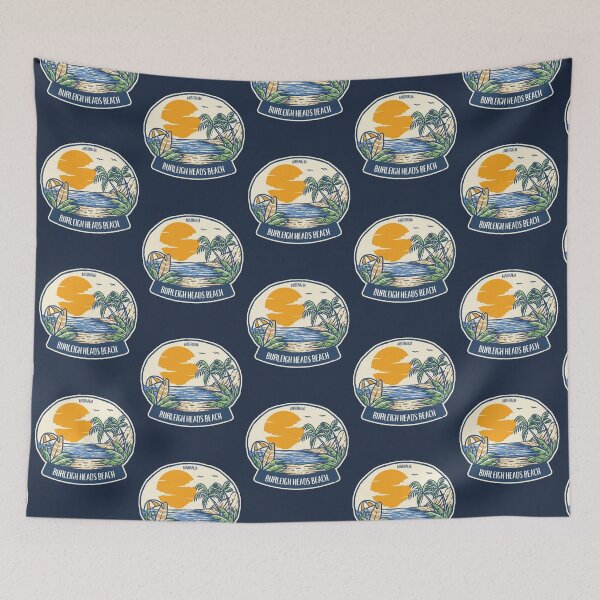 Item preview, Burleigh Heads Beach Australia designed and sold by soulfulprintss8.