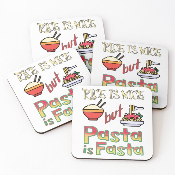Item preview, Rice is Nice but Pasta is Fasta designed and sold by DistinctDesignz.