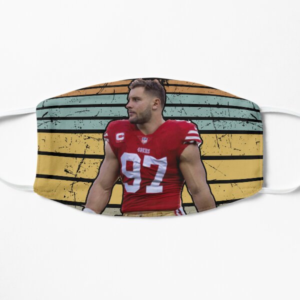 New Adult Red 49ers #97 NICK BOSA jersey