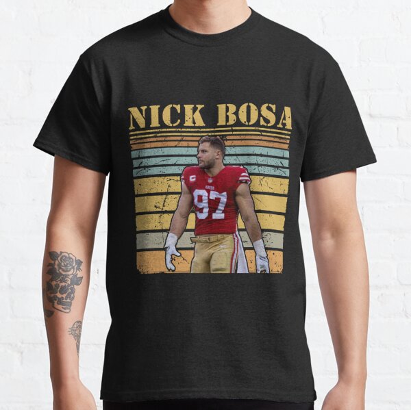 Nick Bosa shirt Graphic American Sport Player T-shirt Sport - Inspire Uplift