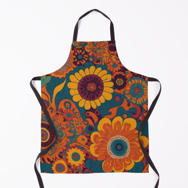 Item preview, Flower Power Colourful Flower Pattern designed and sold by druidwolfart.