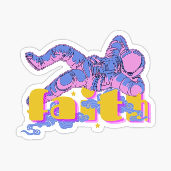 Resting in Faith Sticker