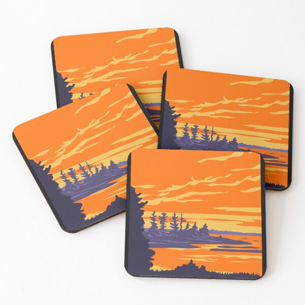 Item preview, Blush Sunset on Georgian Bay Premium designed and sold by efraim-majewsk.