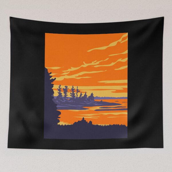 Item preview, Blush Sunset on Georgian Bay Premium designed and sold by efraim-majewsk.