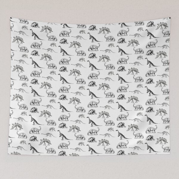 Item preview, Vintage Museum Dinosaurs | Black and White designed and sold by Kristi Duggins.