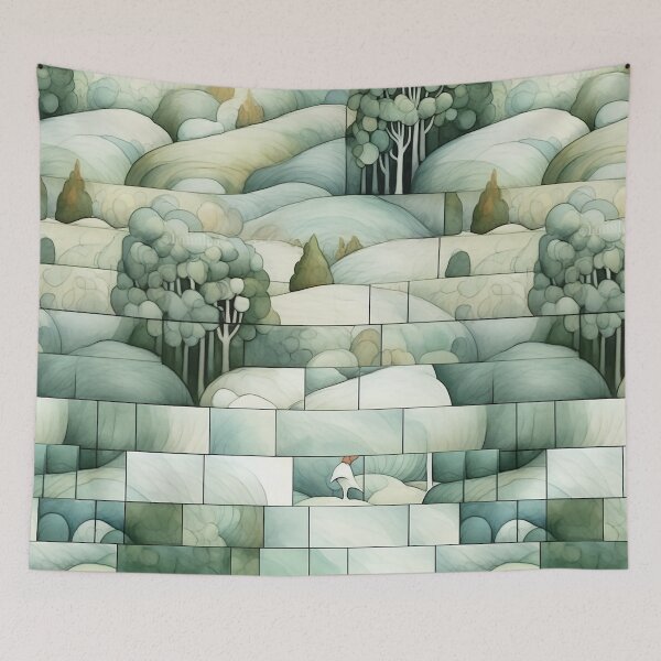Item preview, Cithorya - Paisaje embaldosado (3/8) designed and sold by sabantha.