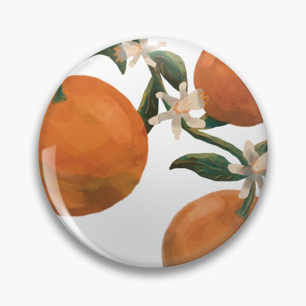 Item preview, Late Summer Blossoming Orange Tree designed and sold by rosedbuds.